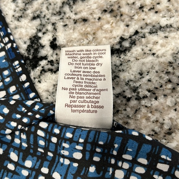 Northern reflection Tradition, S 18P, navy blue and white hidden button up - Picture 7 of 12